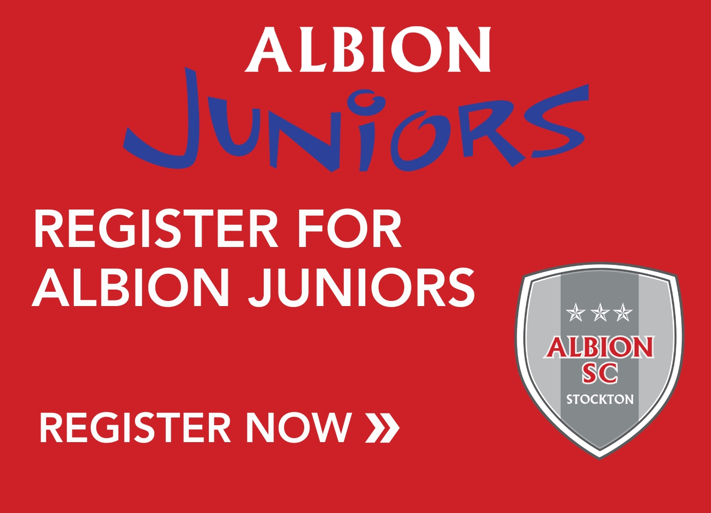 Register for ALBION Juniors